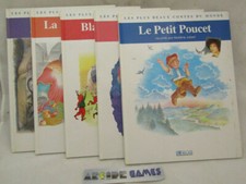 LOT 5 LIVRES  LES PLUS BEAUX CONTES CENDRILLON ALADIN BLANCHE NEIGE(vendeur pro)
