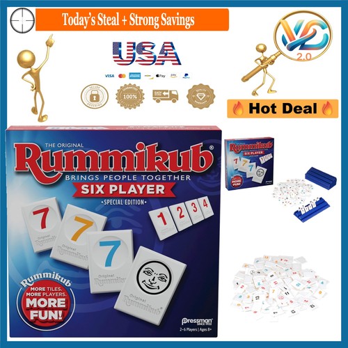 Rummikub six player edition - six,
