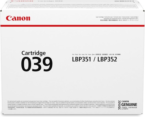 Canon cartouche 039 noir - canon,