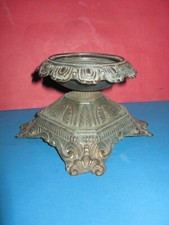 Très rare ancien objet ou lampe religieux de la Renaissance conservée en bron...