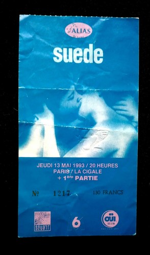 Ticket billet used - ticket,