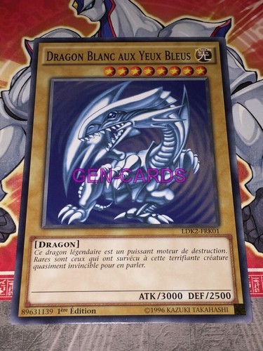 Carte dragon blanc - yu,