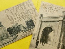 Raoul BRANDON (1878-1941) ARCHITECTE Beaux Arts. METZ. Lucé. 2x AUTOGRAPHE