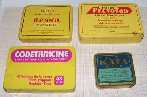 B1502 lot boites métal - b1502/, de