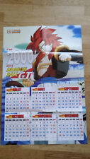 Grand poster geant Calendrier 2000 Dragon Ball GT Goku SS4 Gogeta affiche manga