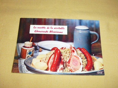 Carte postale recette la - recette,