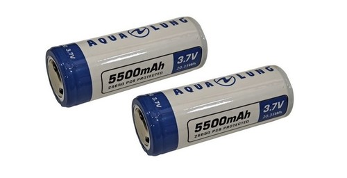 Batteries aqualung 26650 - aqualung,