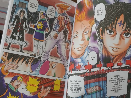 Hunter manga color - manga,