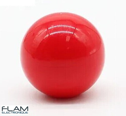 Boule stick rouge - boule, 6x35mm