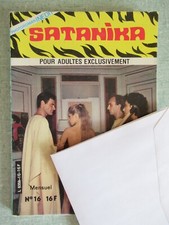 PHOTO ROMAN ADULTE : SATANIKA N° 16 SPS EDITIONS 1982 - EROTIQUE SEXY X HARD