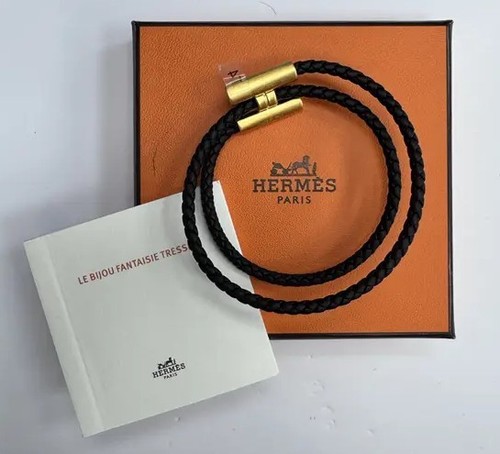 Hermes tournis tresse black - tournis,