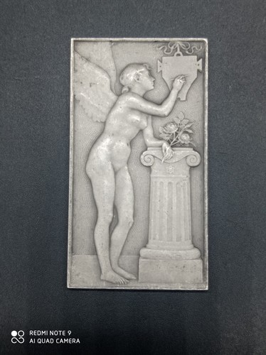 Médaille ange nue - médaille,