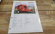 Catalogue brochure Prospectus tracteur presse a balle new idea 4664 et 4644