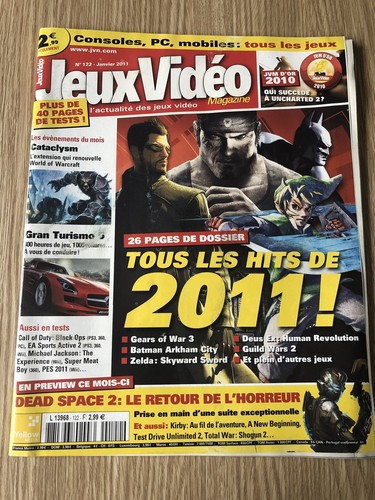 Magazine jeux vidéo janvier - magazine,