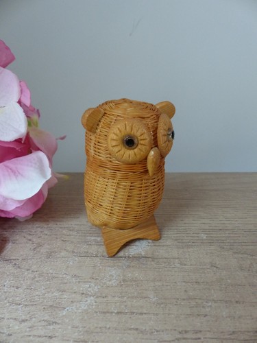 Petite boite oiseau hibou - , en