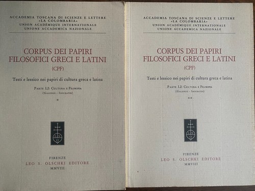 Corpus dei papiri - , filosofici