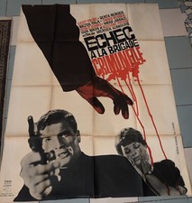 AFFICHE Échec à la brigade criminelle (Das Testament des Dr. Mabuse)1962