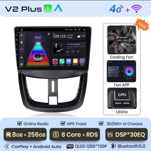Autoradio peugeot 207 256gb - autoradio,