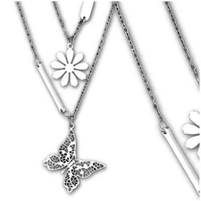 Collier femme en argent en