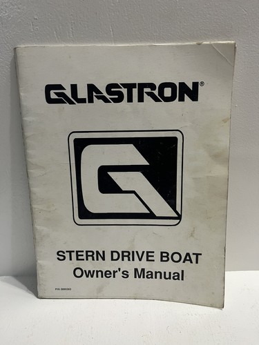 Glastron stern drive boat - glastron,