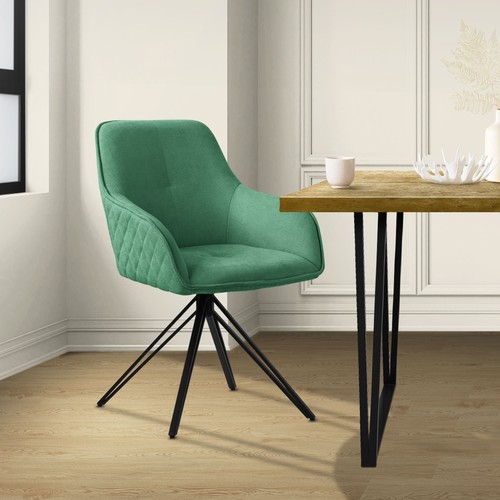 Chaise salle manger vert - salle,