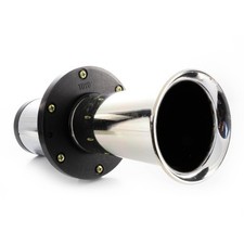 1x 110dB Vintage Chrome Horn