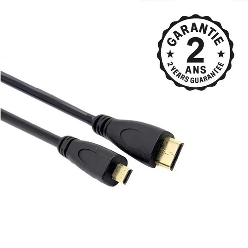 Câble micro hdmi vers - hdmi,