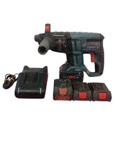 Bosch GBH 18v-21 marteau perforateur avec 4 batteries vert/noir seconde main
