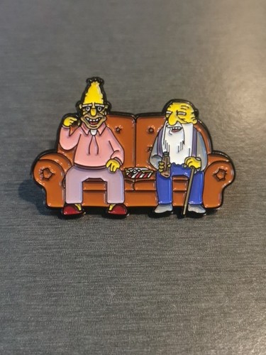 The simpsons marge - homer, pin