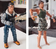 2 Action man by Hasbro 2002 'Polar Trapper' & 'Max Steel'