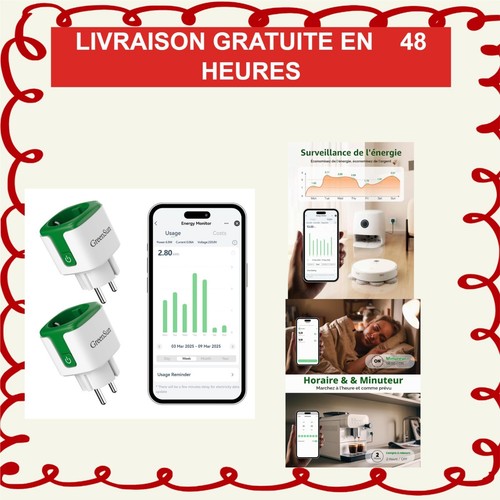Prise connectée smart life - prise,