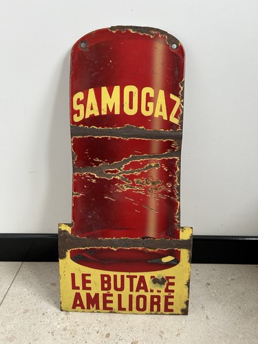 Plaque émaillée samogaz - plaque,