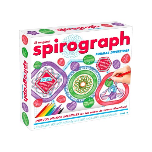 Spirograph formes amusantes - amusantes, |