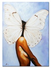 Le Abstrait - Peinture À L'Huile Toile 50x70cm Art Mural Décoration G111309