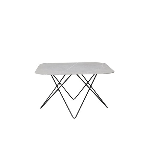 Table basse verre marbré - basse,