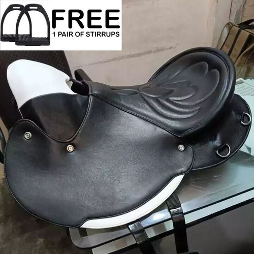 Selle endurance 100 cuir - endurance, 100%