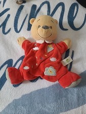  doudou marionnette rouge WINNIE L'ourson Nuage Cerf Volant DISNEY BABY Ttbe