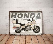 Plaque métal vintage Honda