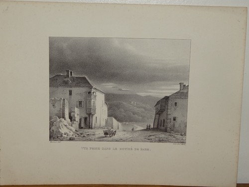 Gravure litho duché bade - litho, de