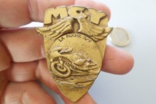 anc broche badge insigne MOTO CLUB LA ROCHE SUR YON Yonnais Mcy aigle metal