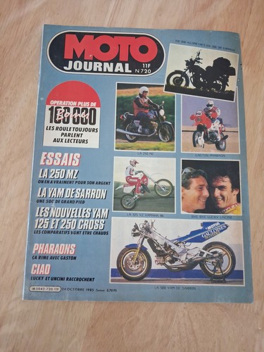 Moto journal 1985 - moto, 250