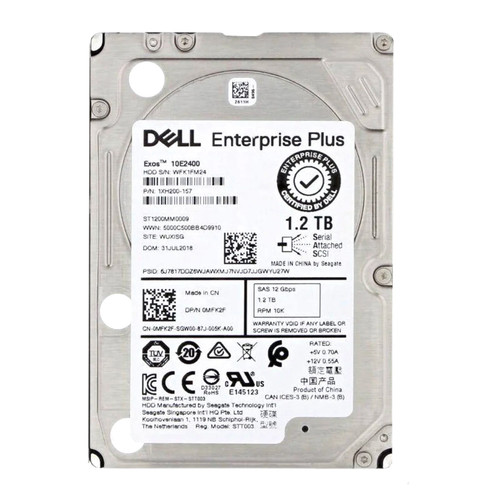 Dell 2tb enterprise - (mfk2f), 1.2tb