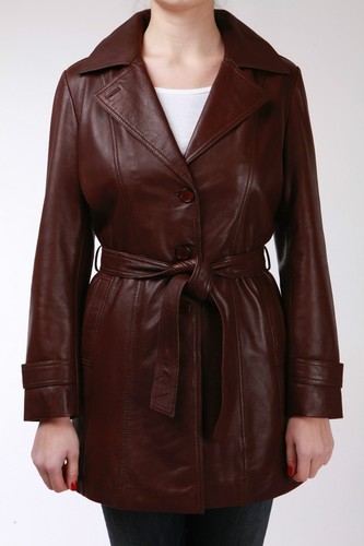 Trench femme marron mac - trench,