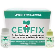 Nouveau produit dentaire pour refixer couronnes et bridges dentaires-Fixation