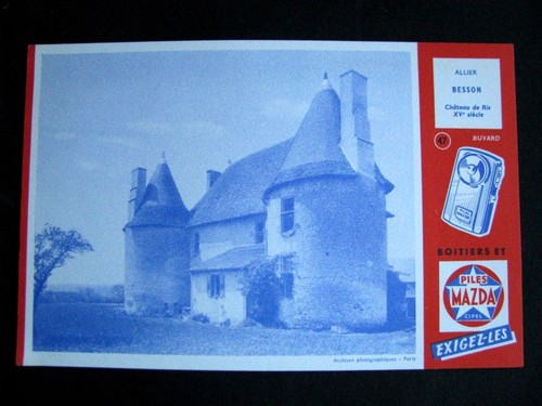Buvard pile mazda chateau de - -chateau,