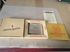 Briquet gaz silver match - gaz,