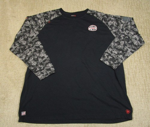 Ariat shirt men 4xl - men, black
