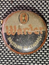 ancienne capsule de bière WARDER • BRASSERIE DE LEWARDE ! Kronkorken
