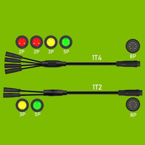 Câble 1t4 compatible avec - compatible, et
