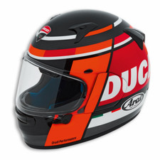 Ducati Arai Profile V Corse SBK 5 Casque Intégral Casque Noir Rouge Neuf